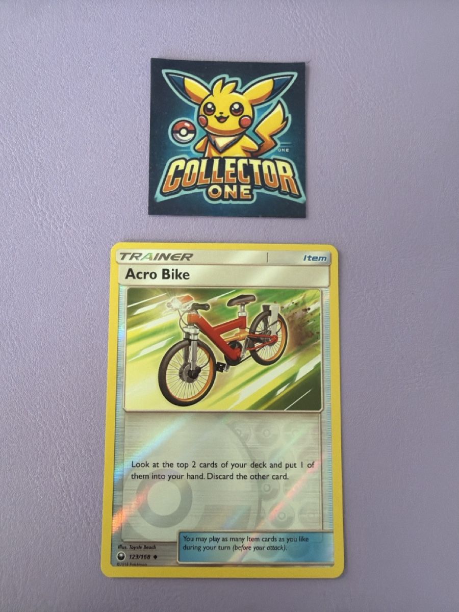 Pokémon Carte collezionabili: Pokemon Aero Bike Reverse Holo 2018 – Nuovo (secondo la descrizione) da Lommiswil venduto da CollectorOne