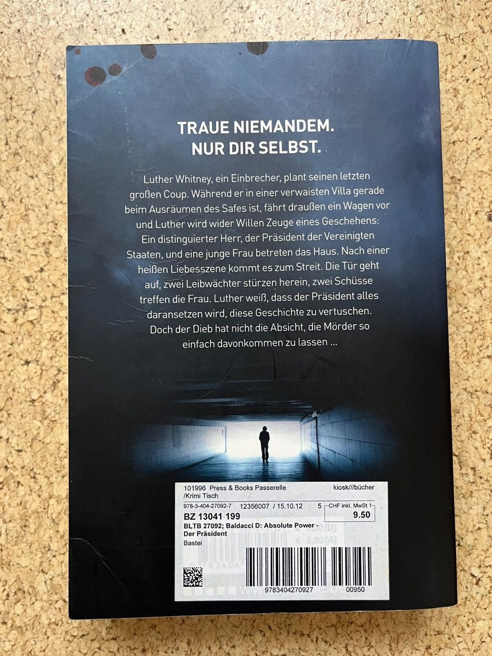 Libri: Bücherpaket - 4 Bücher von David Baldacci – Usato da Grosswangen venduto da Vita500 4