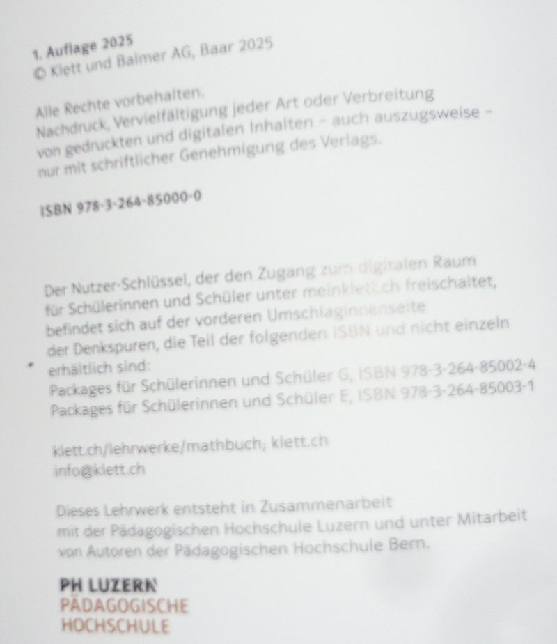 Libri: 4 Mathematik Bücher 1 Sek. – Usato da Ruggell venduto da Btt 1