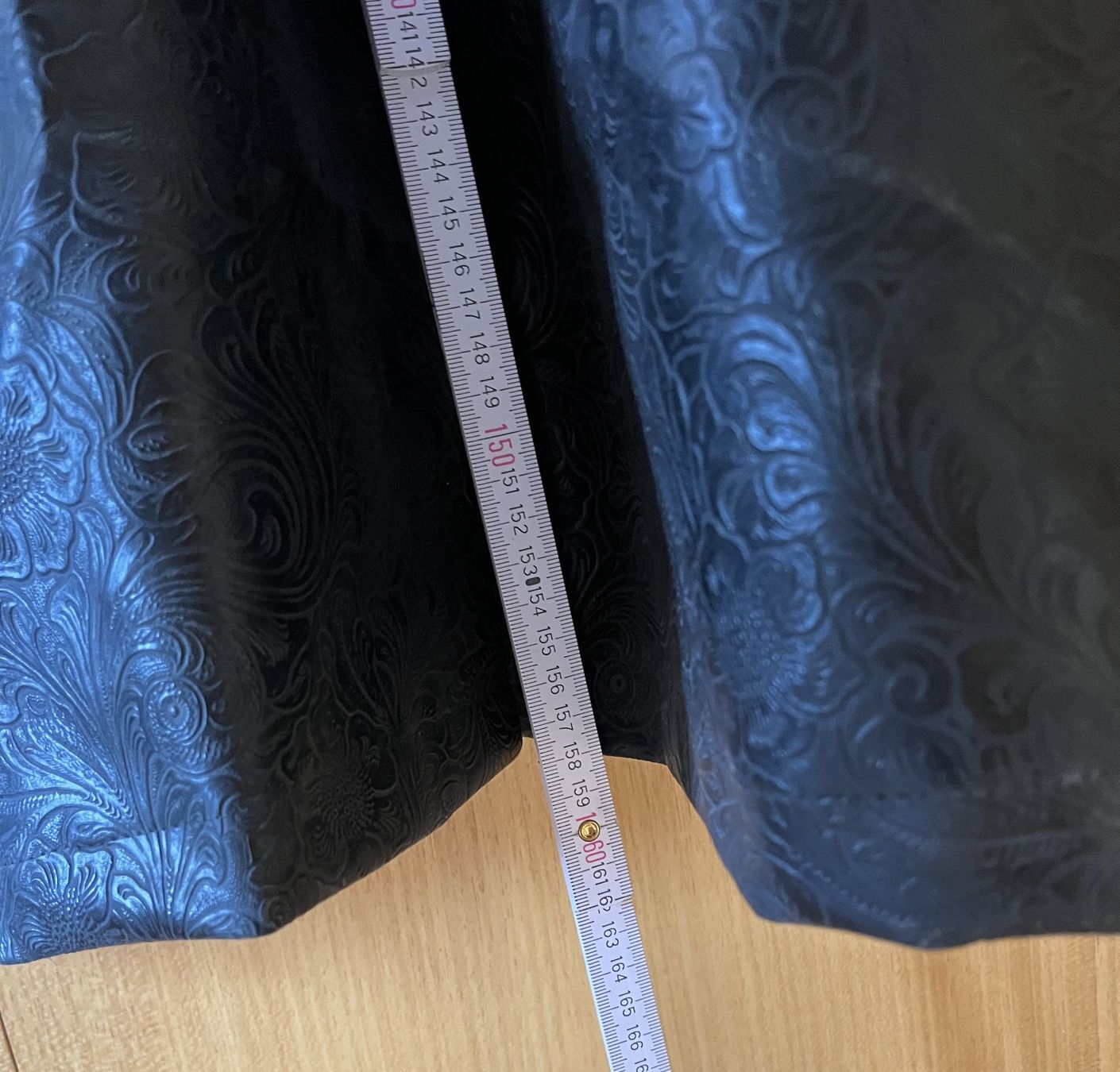 Cappotti: Bibian Blue - dunkelblauer Gothic Mantel im Matrix Style – Usato da Frutigen venduto da Baddad 8