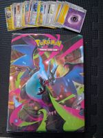 Pokemon Karten Sammlung mit Ordner!