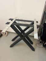 Pur Iternal Black Edition Tischbein Strong X Form von Bauhau