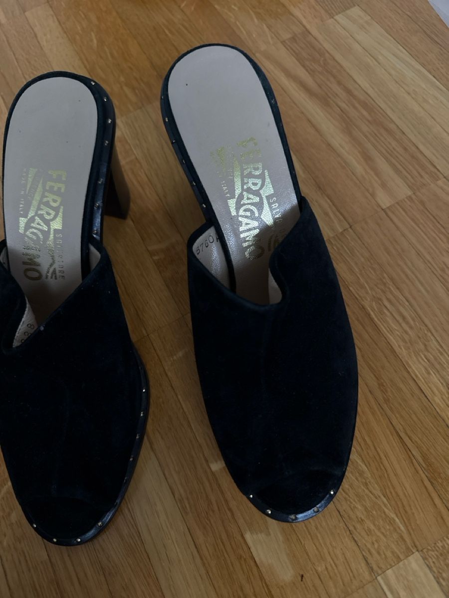 Salvatore Ferragamo Scarpe da donna: Mules Ferragamo chic! – Usato da Monthey venduto da sen_6ckr 3