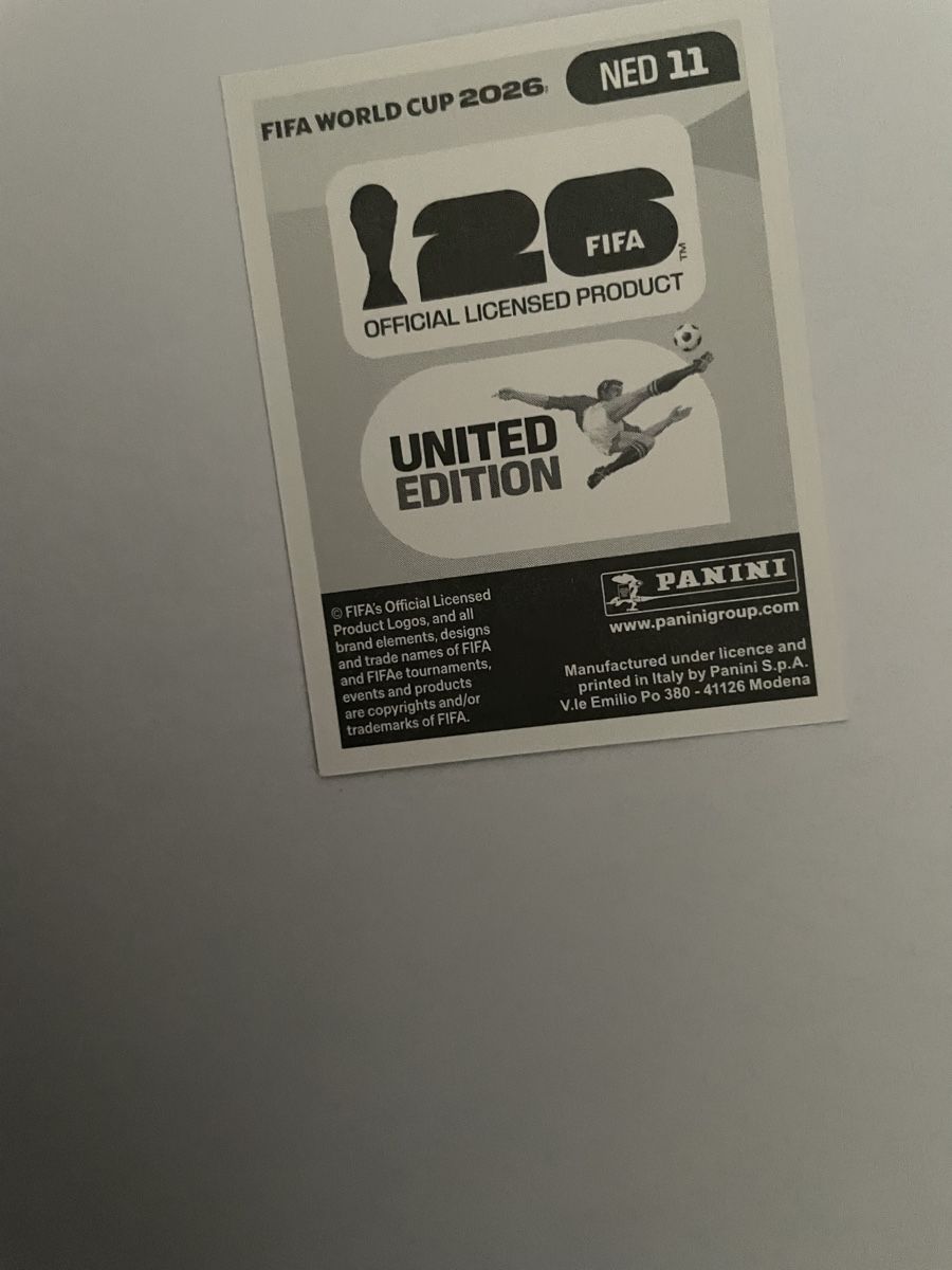 Panini Carte collezionabili: FIFA WM 2026 Ryan Gravenberch NED 11 – Nuovo (secondo la descrizione) da Winterthur venduto da Cobraforce 1