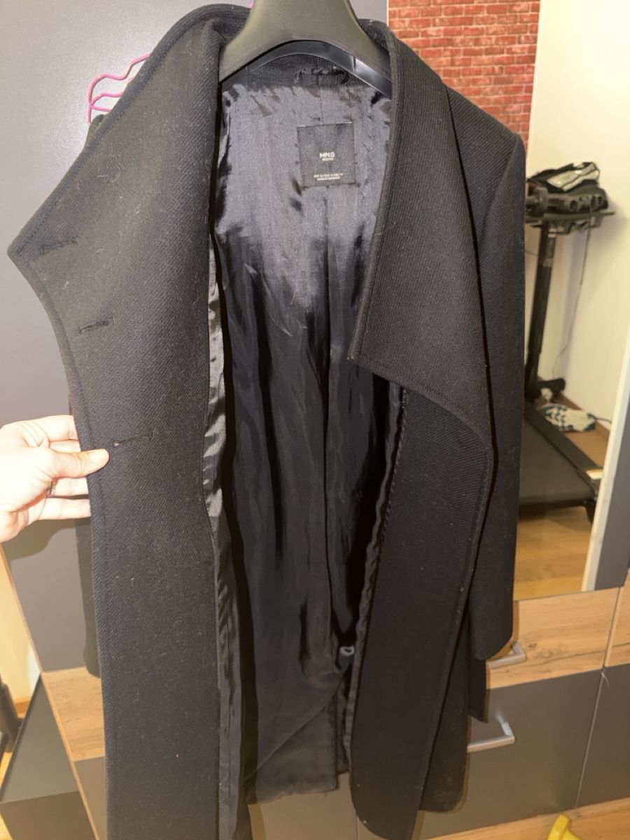 Mango Mäntel: Modern Black 100% Wool Coat Size M – Neu (gemäss Beschreibung) aus Hausen AG von nik_9sg2 4