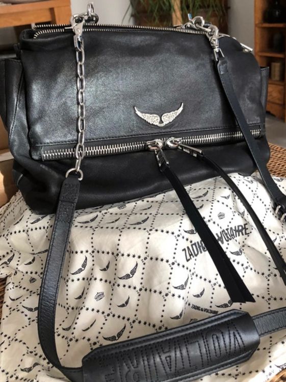 Sac twins zip discount zadig et voltaire