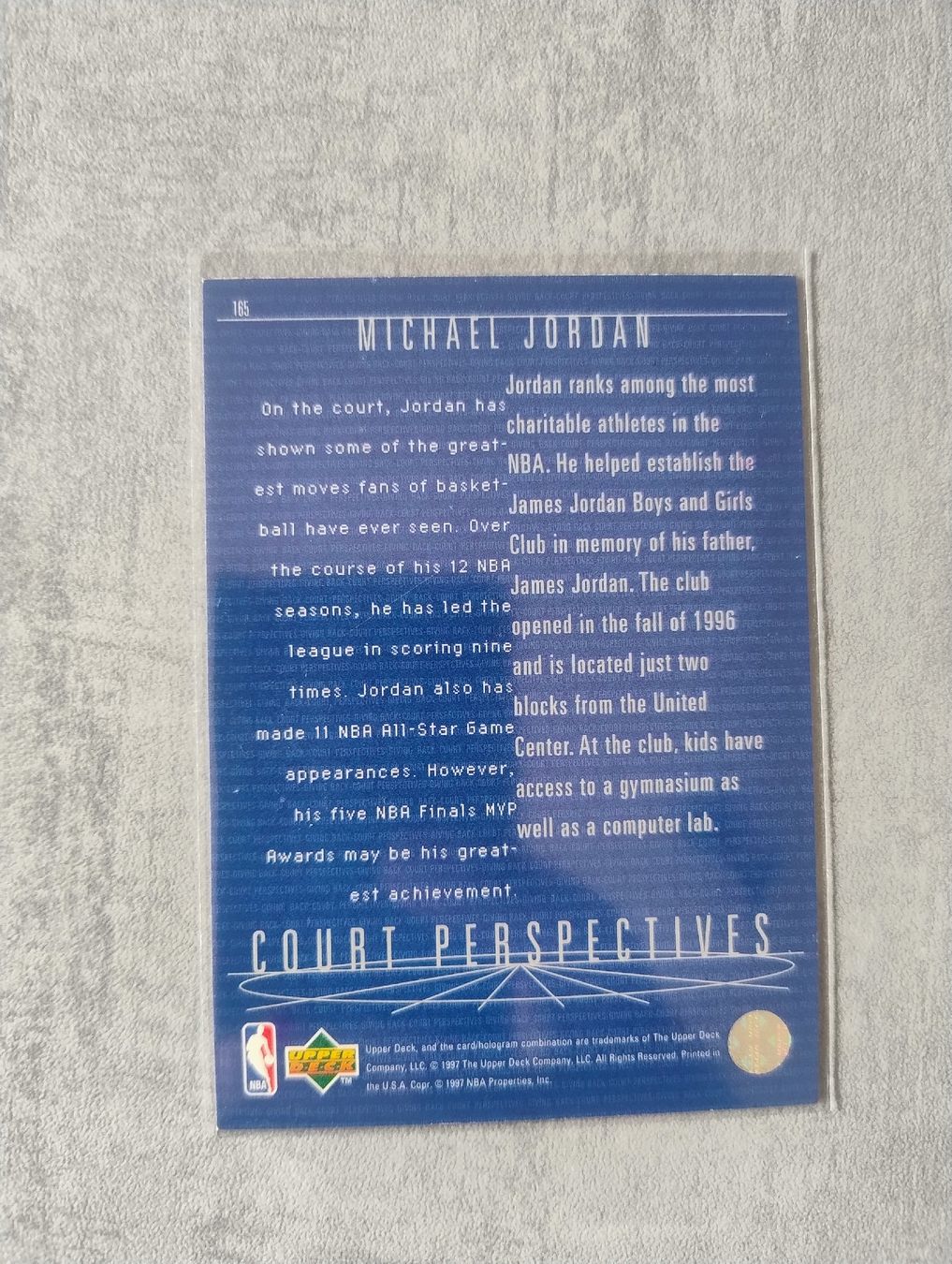 Nba Carte collezionabili: NBA 1997 UPPER DECK 165 MICHAEL JORDAN  – Nuovo (secondo la descrizione) da Martigny venduto da jul_7s5x 1