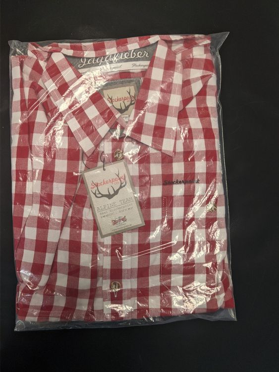 Stockerpoint Herren Trachtenhemd Francis - Klassisches Hemd Mit Stehkragen