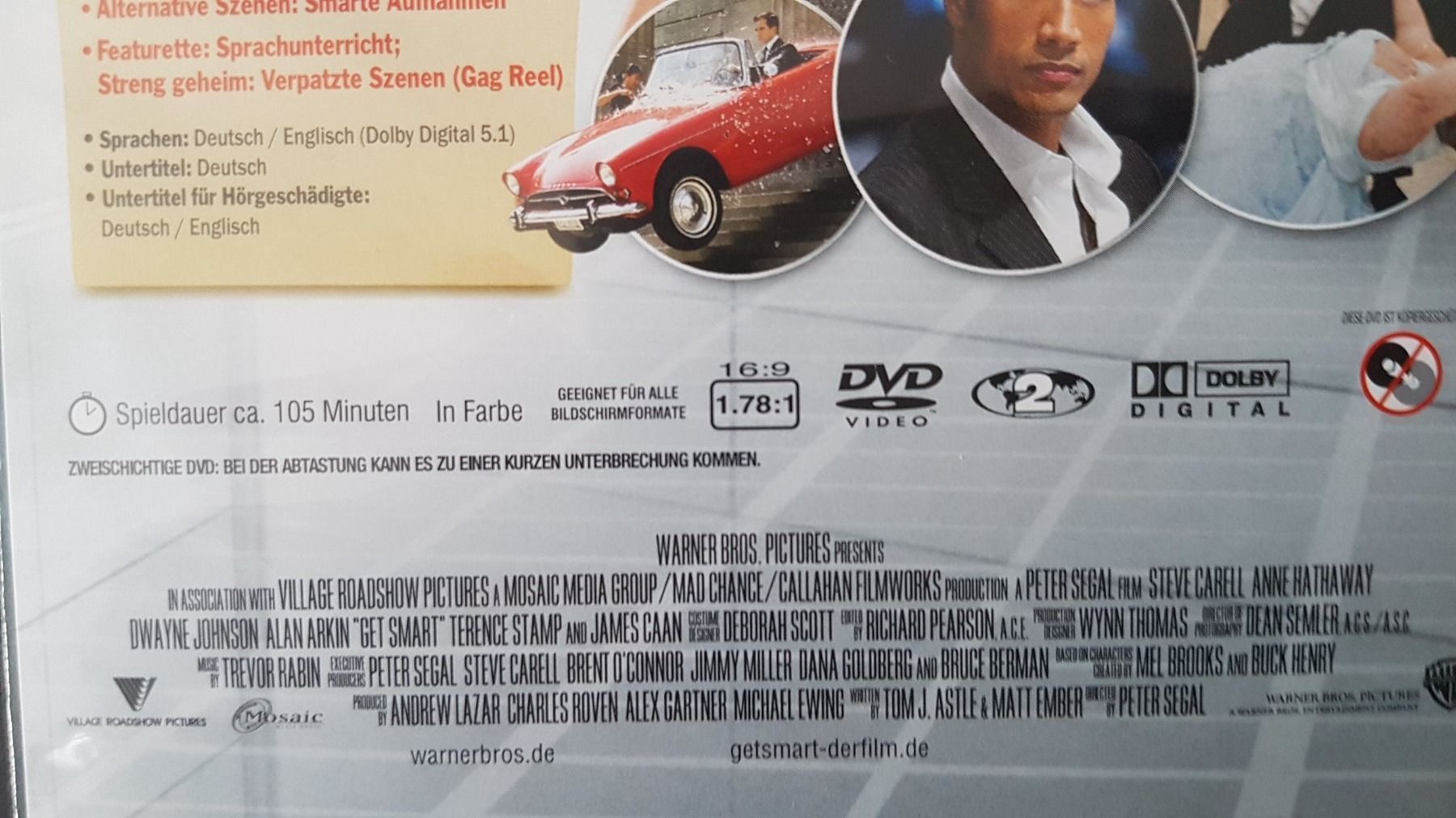 Tous les DVDs: DVD Get Smart / Dwayne Johnson – D'occasion à Oetwil am See par fineli2 1