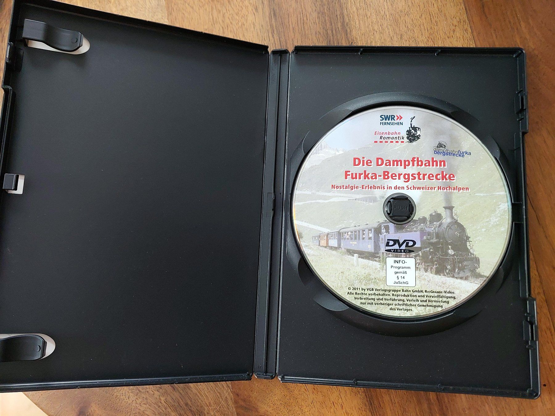 Tutti i DVDs: Die Dampfbahn Furka-Bergstrecke - DVD – Usato da Schönenwerd venduto da Steidi 1