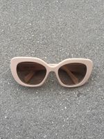 Sonnenbrille Celine Paris CL40222I beige Damen Oversize