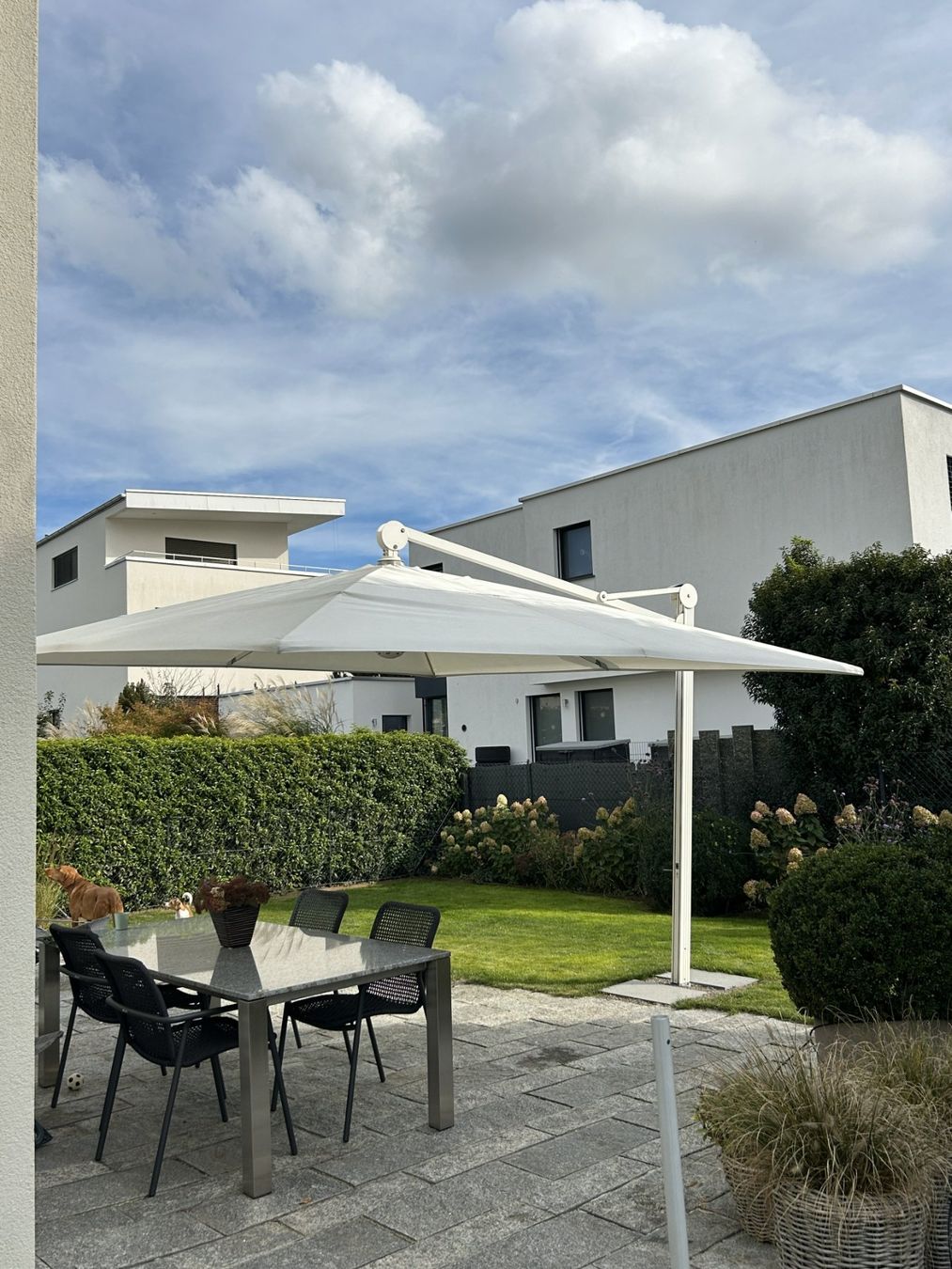 Glatz Ombrelloni: Sonnenschirm – Usato da Hochdorf venduto da Marwik 1