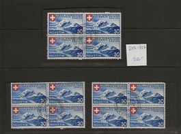 timbre 219 - 227 bloc de 4