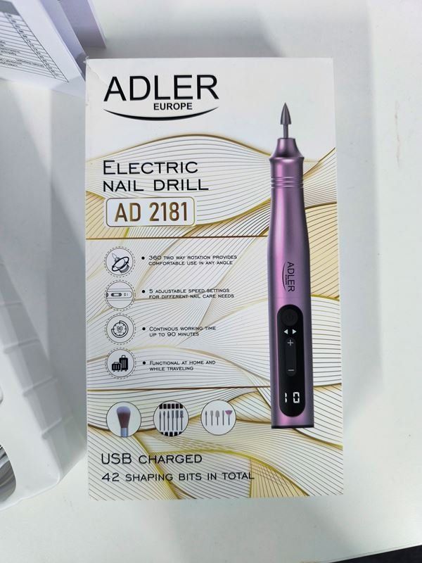 Maniküre: ADLER Electric Nail Drill AD 2181 – Gebraucht aus Rüti ZH von Restwert_Rueti_ZH