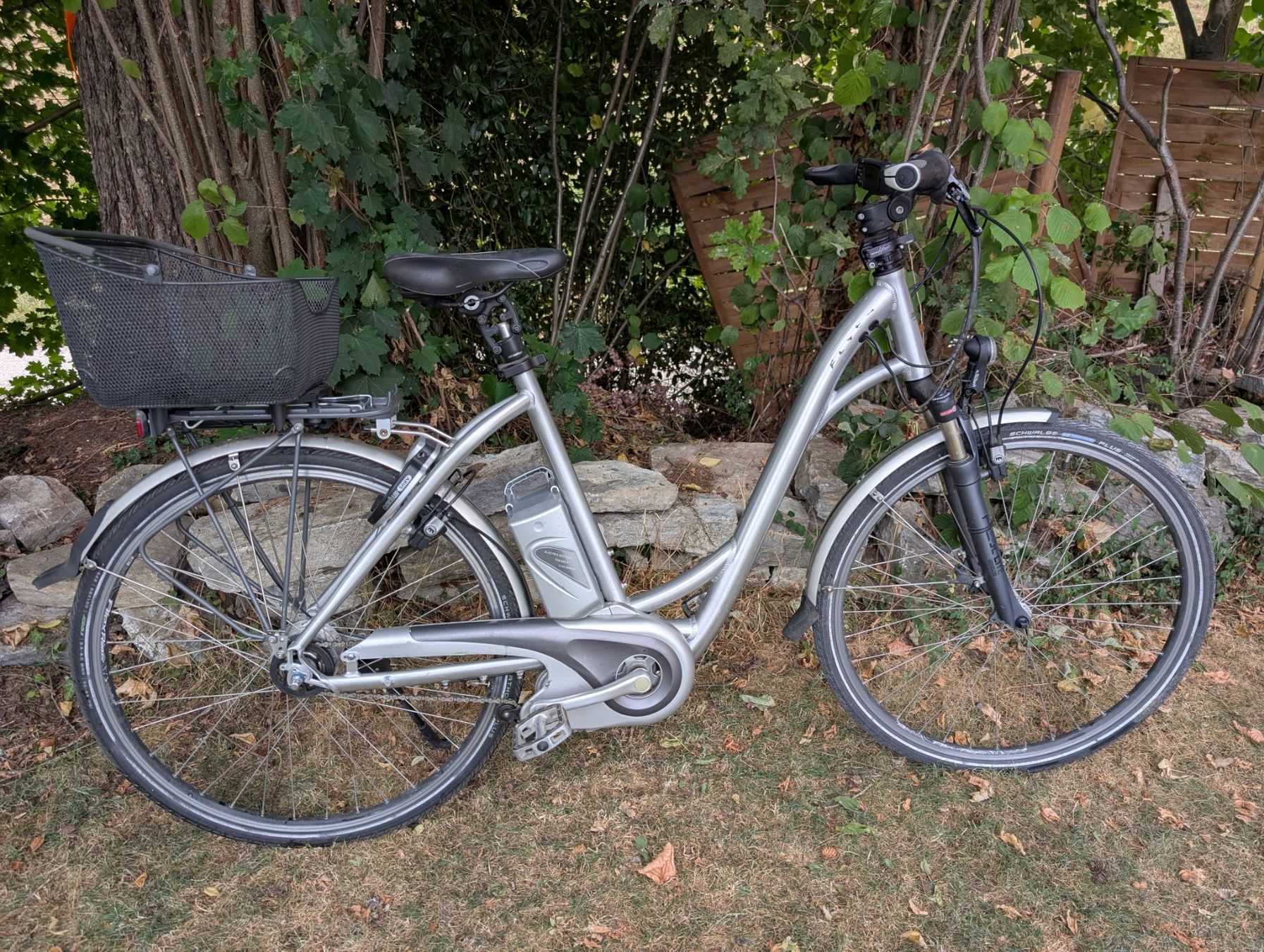 Flyer Biciclette: Flyer Silber mit Korb – Usato da Kirchdorf BE venduto da Lersius