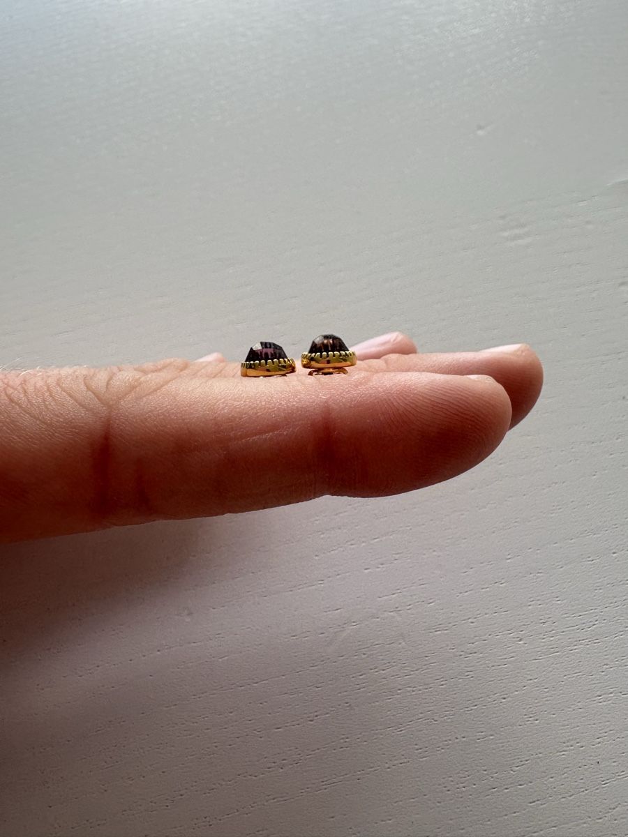 Ohrringe & -stecker: Kleine Amethyst Ohrstecker – Neu (gemäss Beschreibung) aus Thun von _Cathy 3