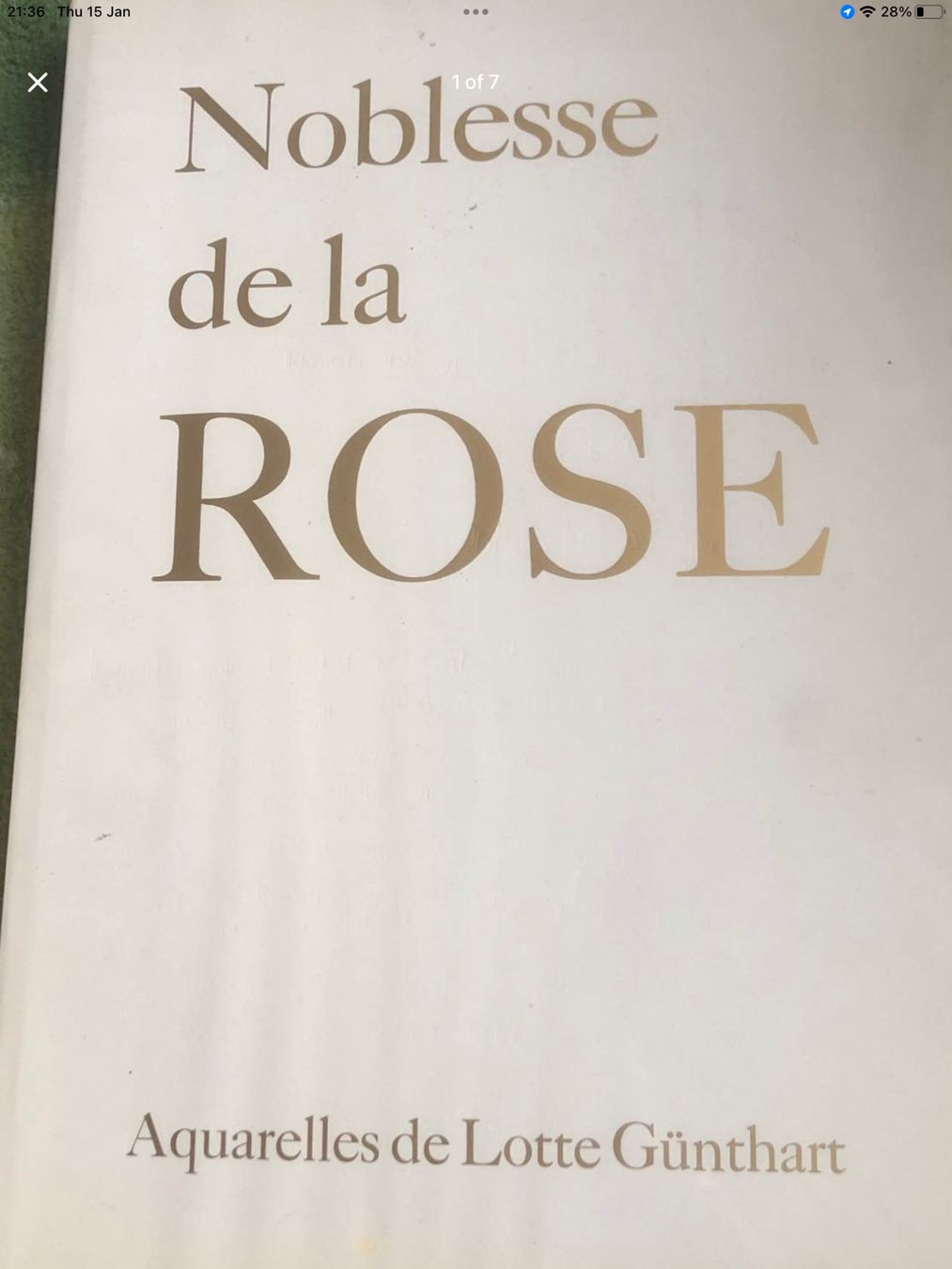 Libri: Noblesse de la Rose. 1965 – Usato da Bursinel venduto da don_ccb9