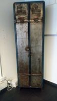 Metallschrank, Industrie-Schrank, Vintage, Spint