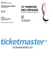 2 Billets Marche des Cépages Sierre