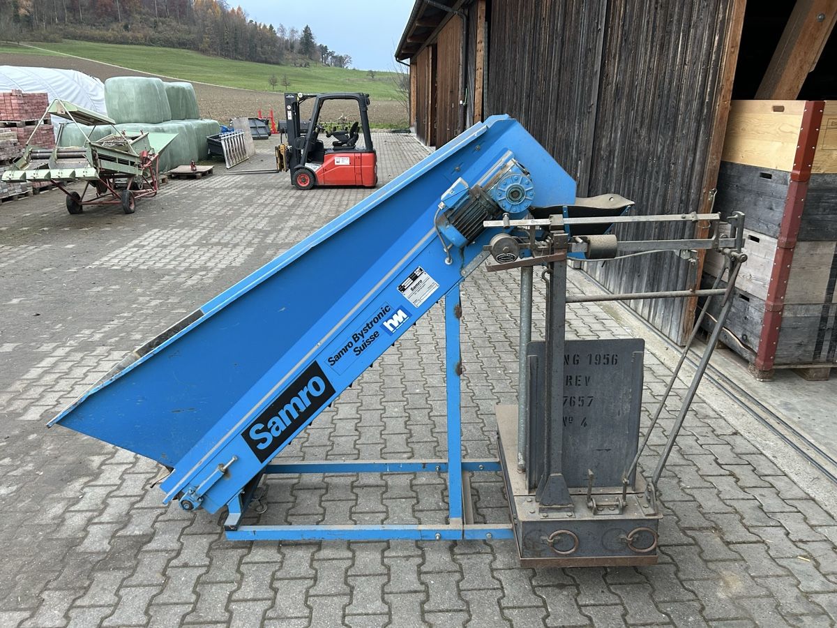 Macchine per carico, silaggio e trasporto: Palletenfüllband Samro – Usato da Gräslikon venduto da tin_d8bt 1