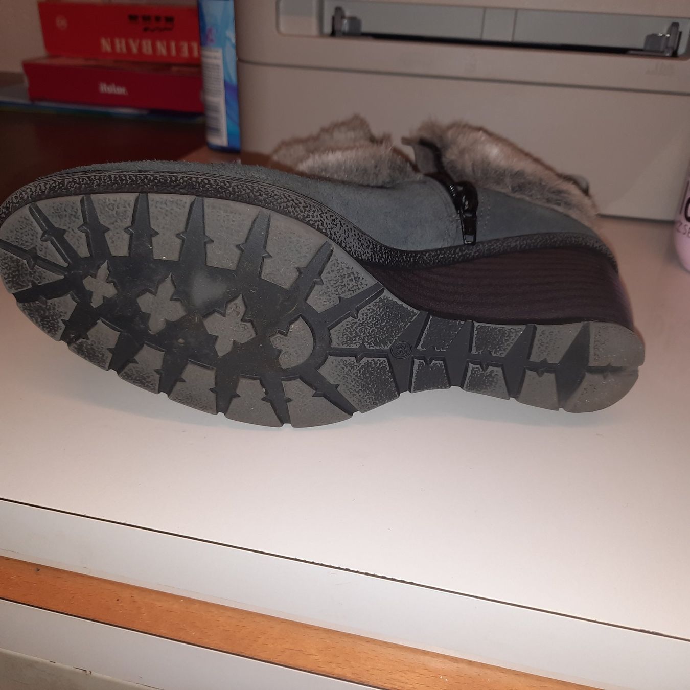 Scarpe da donna: echte Wildleder Stiefeletten – Nuovo (secondo la descrizione) da Buochs venduto da Nyima21 4