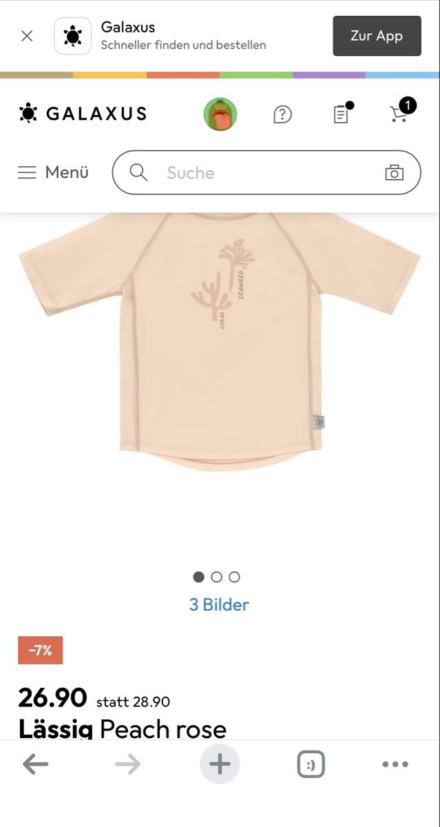 Lässig Costumi da bagno: Neues, eingepacktes UV Badeshirt – Nuovo e nell'imballaggio originale da Grafenried venduto da hollywoodprincess