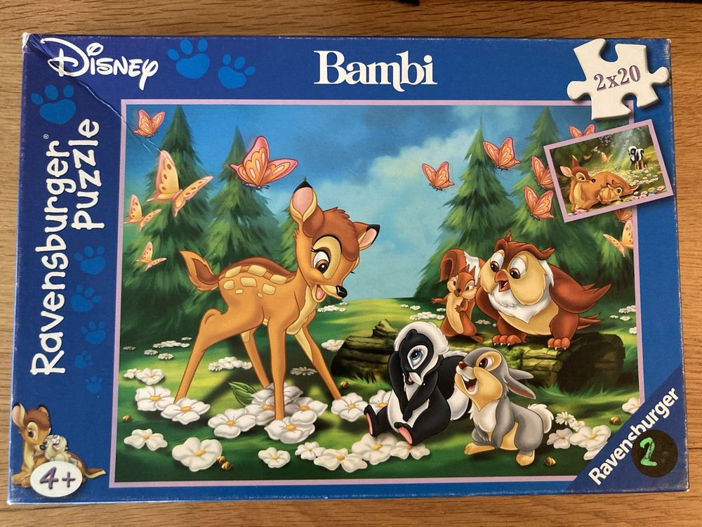 Disney Bambi Puzzle (Gebraucht) in Freienwil für CHF 3 mit