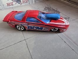 Hot Wheels Drag Car 1998 Firebird rot guter Zustand