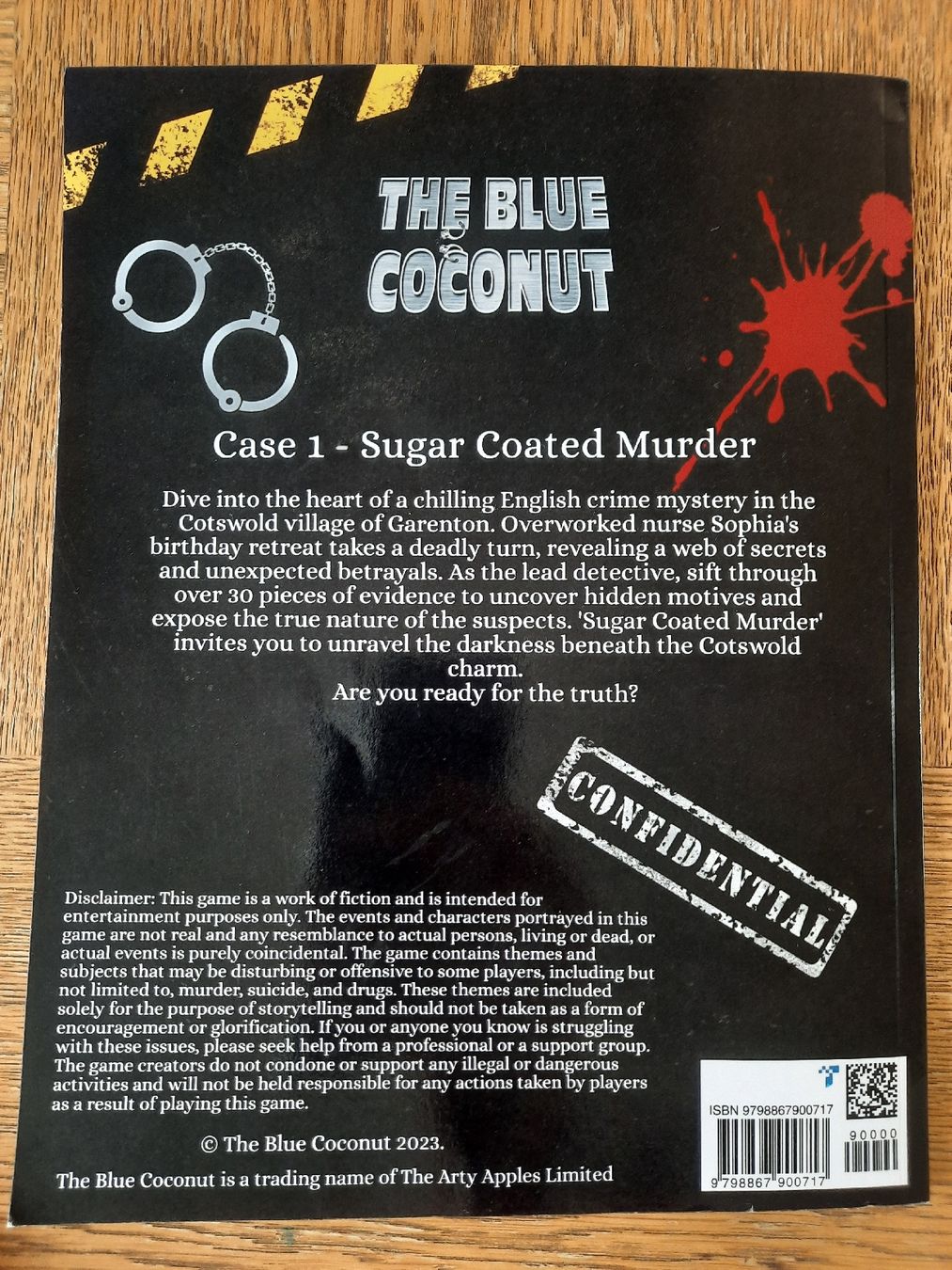 Libri: The blue coconut, Case No. 1: Sugar coated murder – Usato da Huttwil venduto da ClaudiaJan 1
