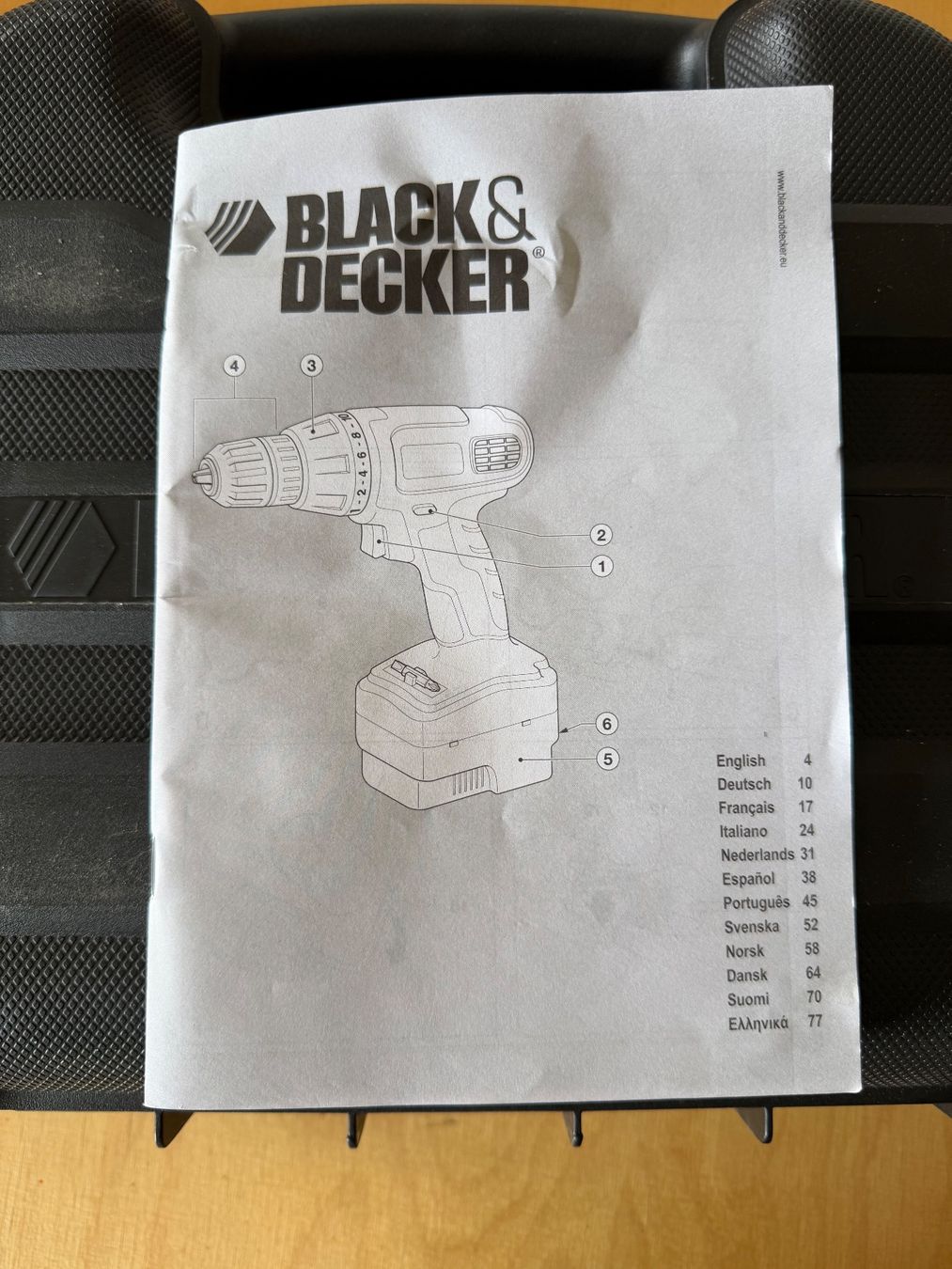Bohrmaschinen: Akkuschrauber BLACK&DECKER EPC12 10mm 12V Koffer – Gebraucht aus Duggingen von Ysvogel 5