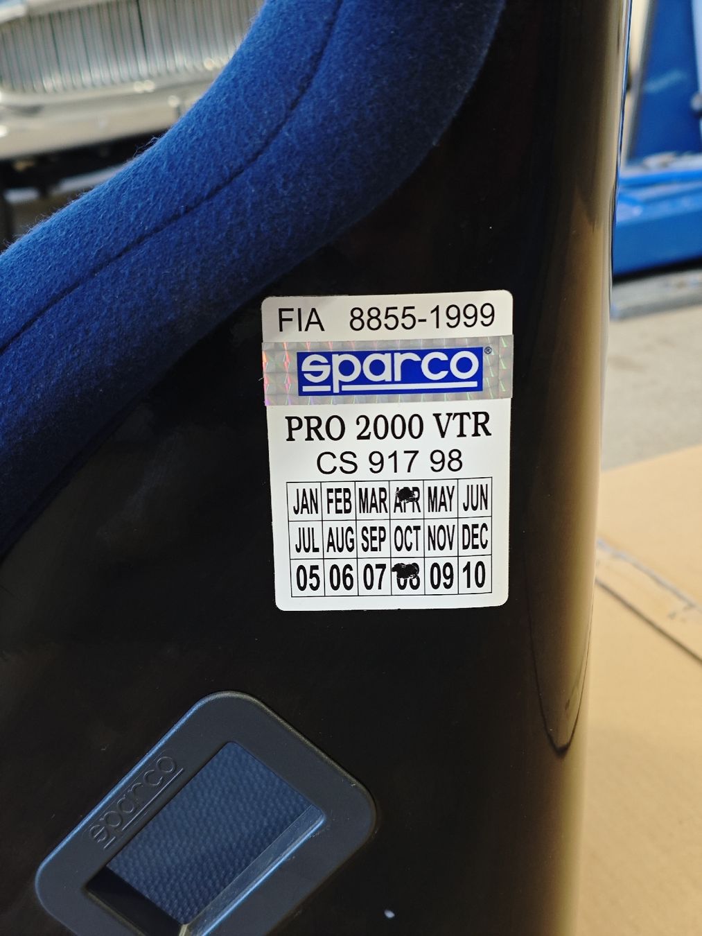 Tutti pezzi di ricambio auto: Sparco Pro 2000 VTR Schalensitz  – Usato da Trub venduto da beer1 4