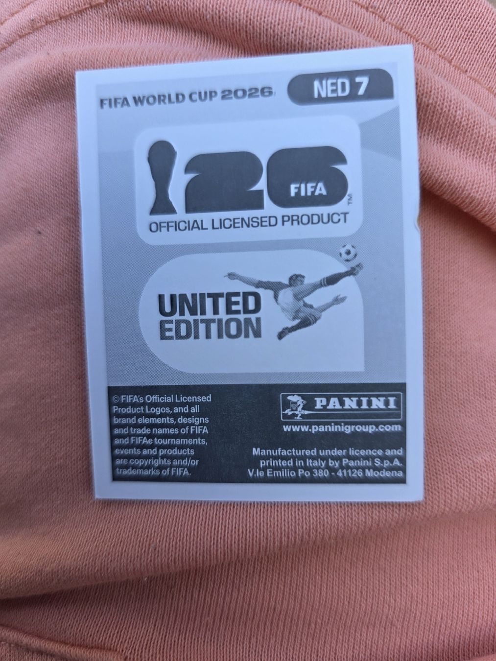 Panini Sammelbilder & Trading cards: Panini WM 2026 NED 7 Aké – Neu (gemäss Beschreibung) aus Romanshorn von leeh78 1