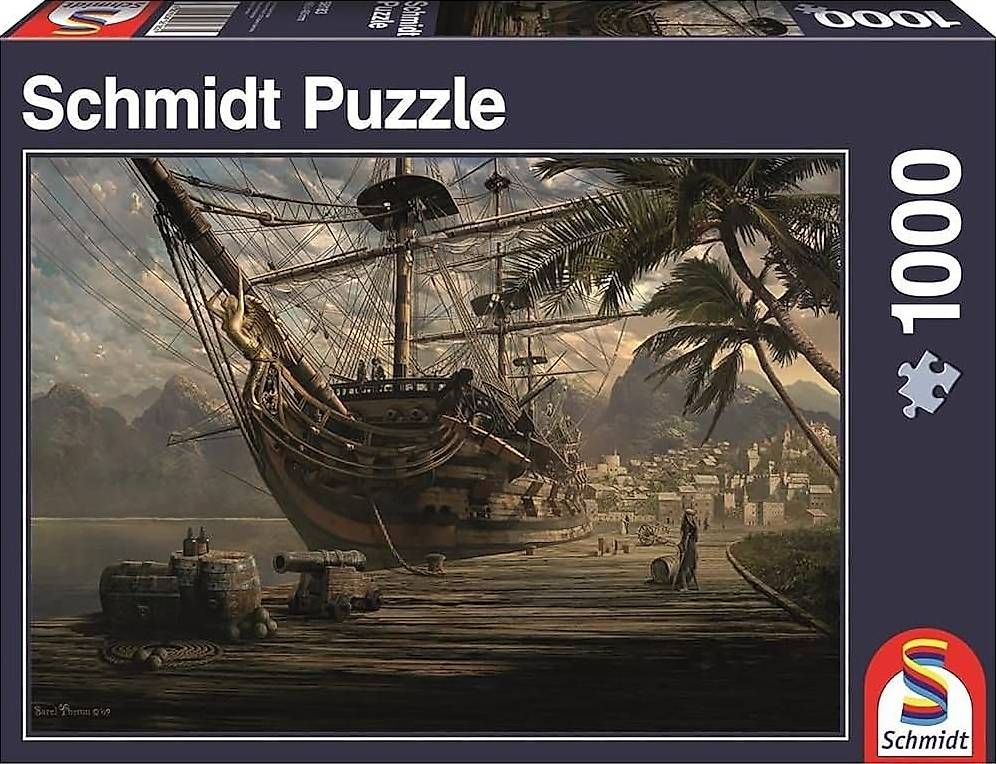 Puzzles: Puzzle 1000 pièces Schmidt Puzzle – D'occasion à Bremblens par audit