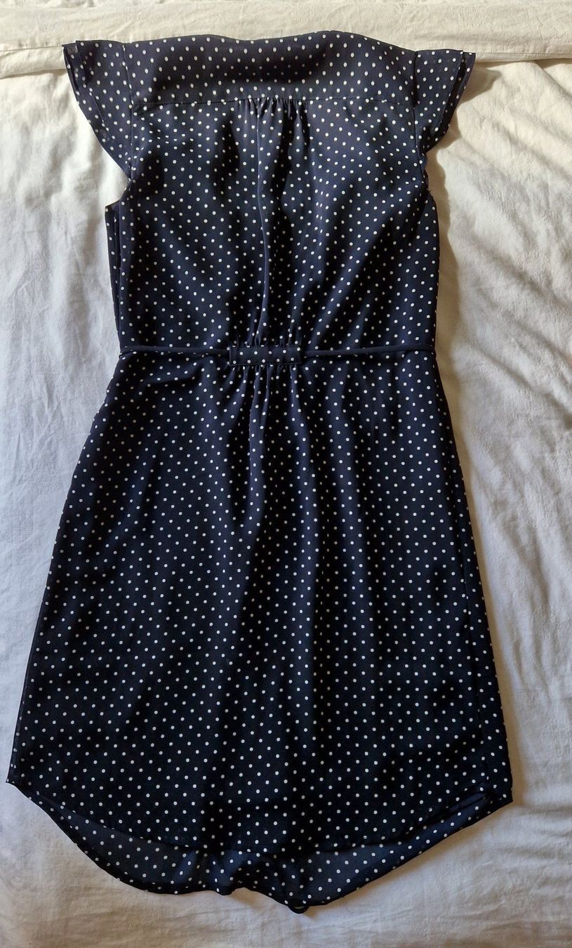 H&M Vestiti: Blusenkleid mit polka dots marine/weiss – Nuovo (secondo la descrizione) da Küsnacht ZH venduto da 2011_ 6