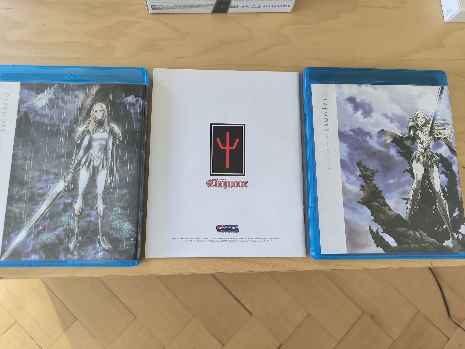 Alle DVDs: Claymore: The complete series Blu Ray ANIME – Gebraucht aus Zürich von kev_pbg7 3
