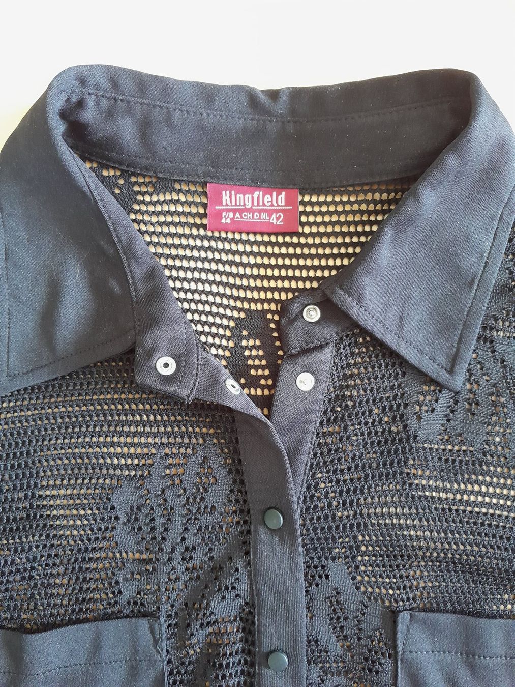 Camicette: Chemise noir 42 neuve – Nuovo (secondo la descrizione) da Charmey (Gruyère) venduto da Laulau.sansan 3