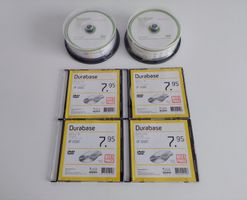 54 Stück "Durabase" DVD-R Rohlinge , fabrikneu + ungeöffnet