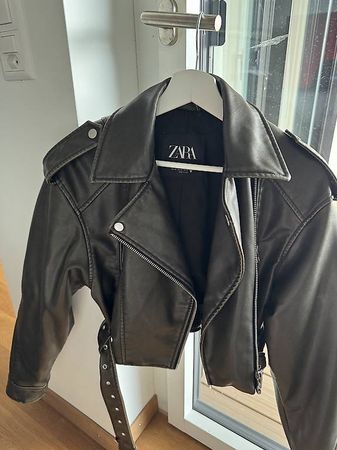 Lederjacke Zara Damen