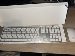 Apple keyboard + Maus usb