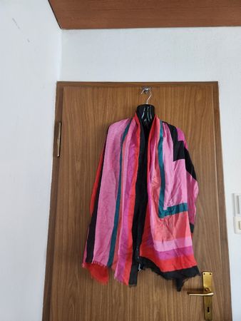 Écharpe Draeger Paris Modale Laine Multicolore Été Magnifiqu