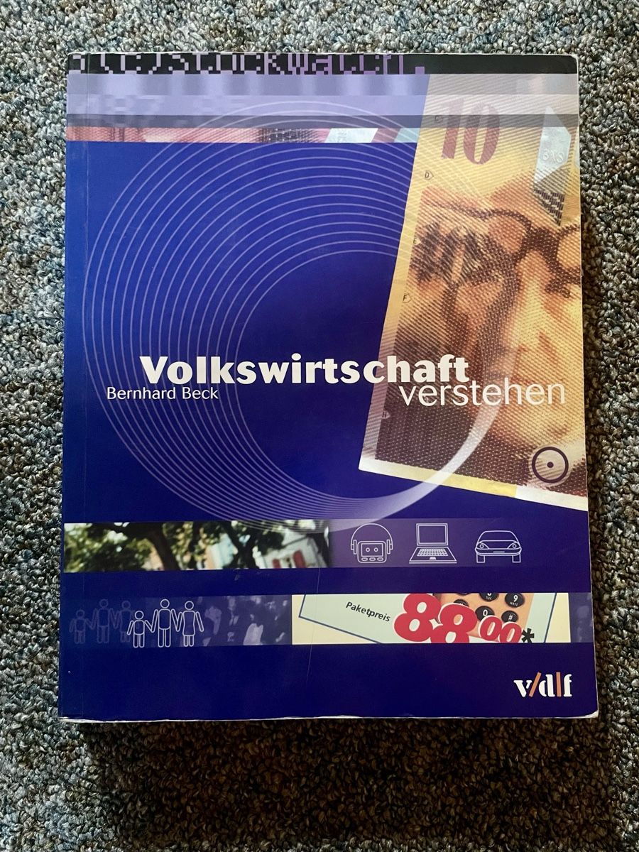 Bücher: Volkswirtschaft verstehen Bernhard Beck – Neu (gemäss Beschreibung) aus Uster von lol_7kfk
