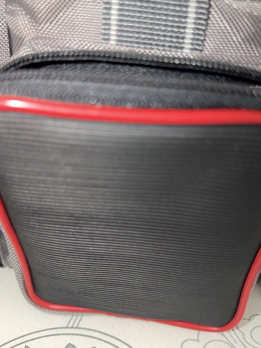 Borse: Monza Tasche mit Fächern grau schwarz guter Zustand – Usato da Domat/ Ems venduto da Ba312 6