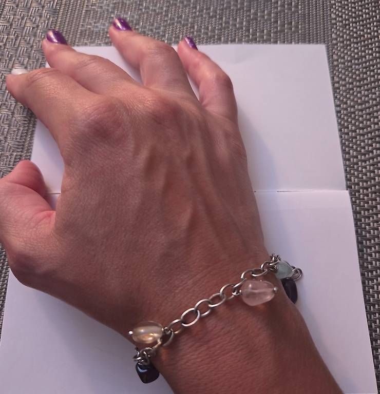 Bracelets: Bracelet en argent avec breloques – D'occasion à Petit-Lancy par ZazouB 2