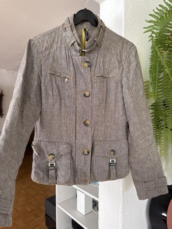 MarcCain Sports Linen Jacket Size 3