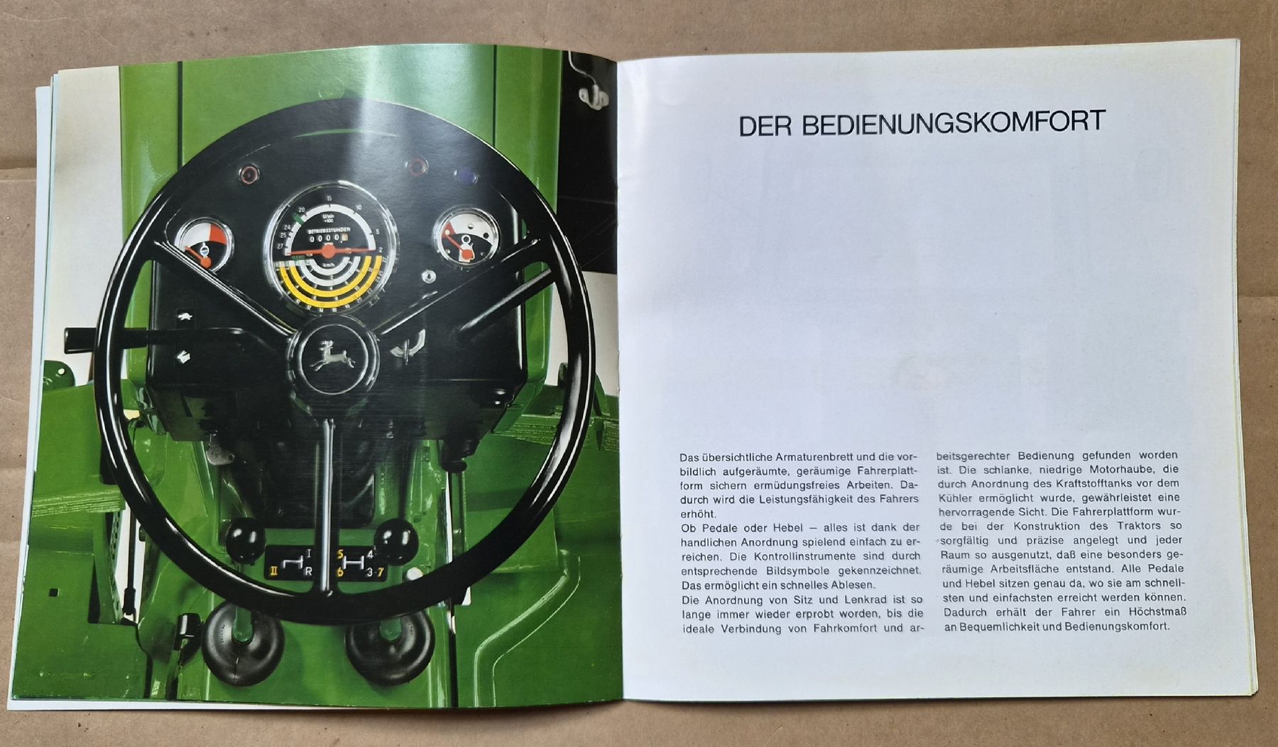 John Deere Traktoren: Prospekt John Deere 2120 Traktor – Gebraucht aus Melchnau von Fishel 1
