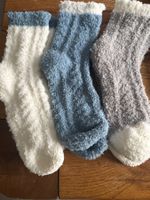 3x Kuschelsocken - flauschig weich-Wohlfühlen- Zeit für Dich
