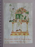 St. Gallen, Stiftsbibliothek, Miniatur im Goldenen Psalter
