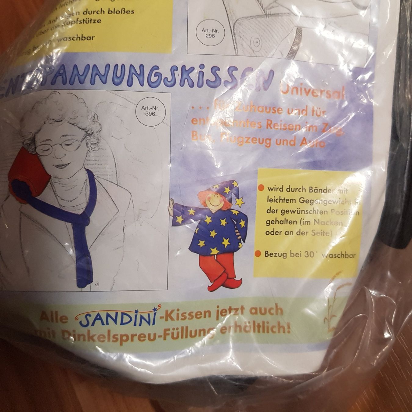 Cuscini: Entspannungskissen Sandini – Nuovo e nell'imballaggio originale da Schwarzenburg venduto da Flamingo07