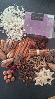 Weihnachts Deko Set Naturmaterialien, Kugeln, Perlen...