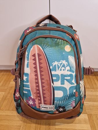 Pro-DG Rucksack mit Surfbrett Motiv, Top Zustand!
